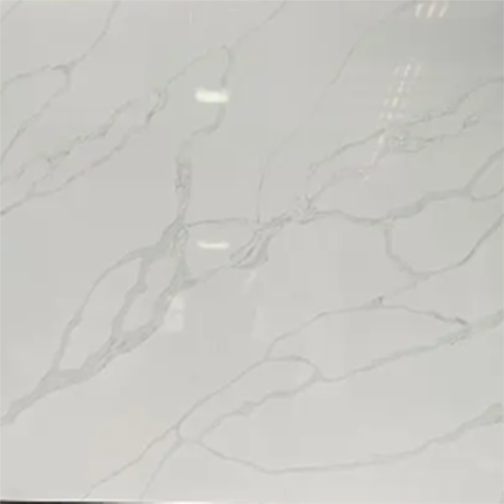 Thin Flower Quartz Stone Countertop