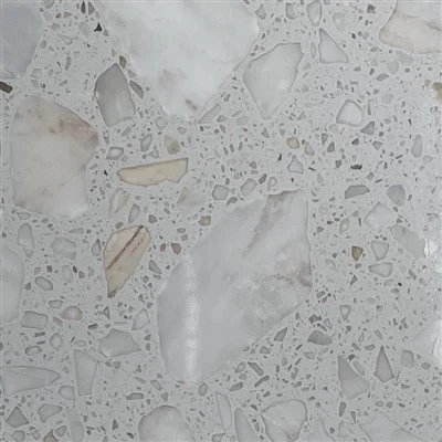 Hvid Terrazzo Compound Acryl